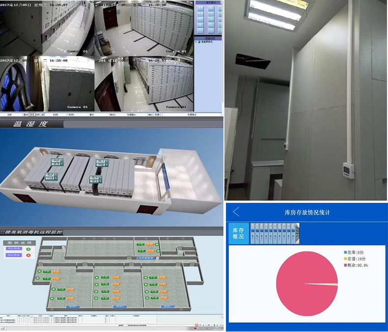 檔案館環(huán)境監(jiān)控平臺快照